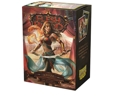 Flesh and Blood: Fundas para arte Dash, mate, 63 x 88, paquete de 100